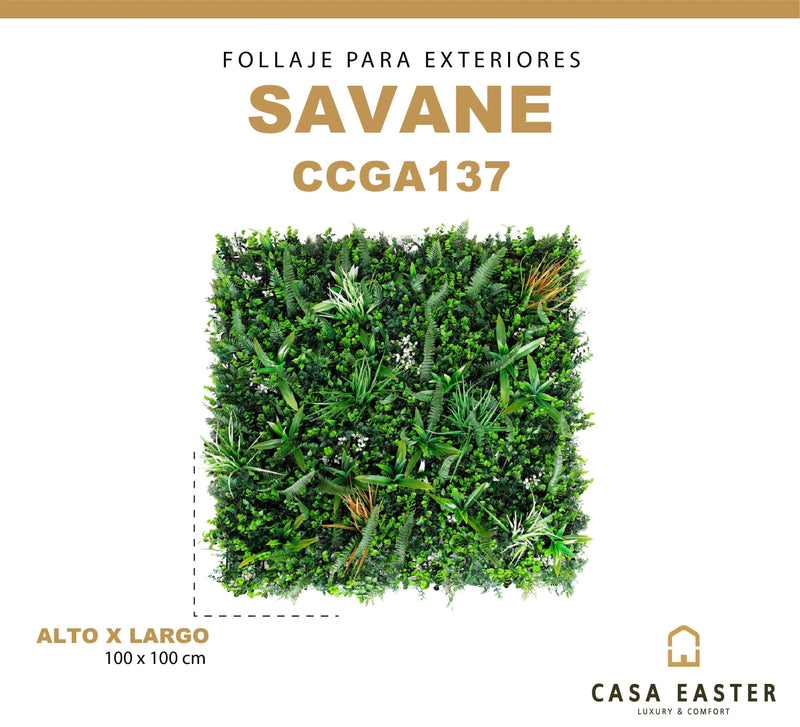 Cargue la imagen en el visor de la galería, Follaje Decorativo Sintetico para exterior y interior SAVANE-CCGA137