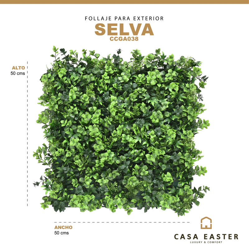 Cargue la imagen en el visor de la galería, Follaje Decorativo Sintetico para exterior y interior SELVA - CCGA038 CasaEaster