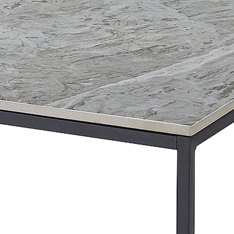 Cargue la imagen en el visor de la galería, Mesa de centro 60 cm Victor / New Italy color gris - GCT1842-GR - 2401472