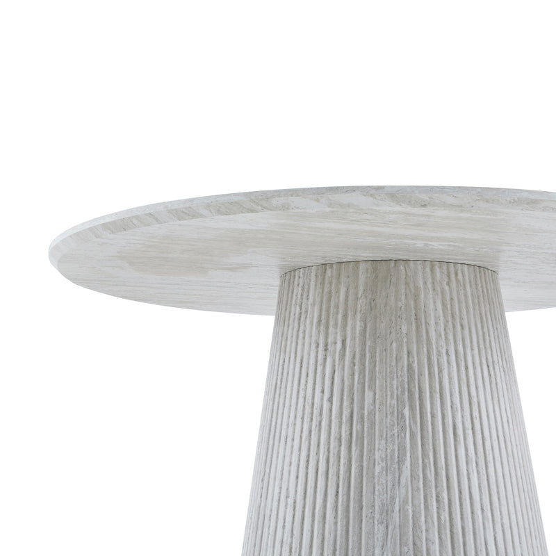 Cargue la imagen en el visor de la galería, Mesa de comedor de interior 1.2 M SKY 533748B color blanco - GDT1289B2PR
