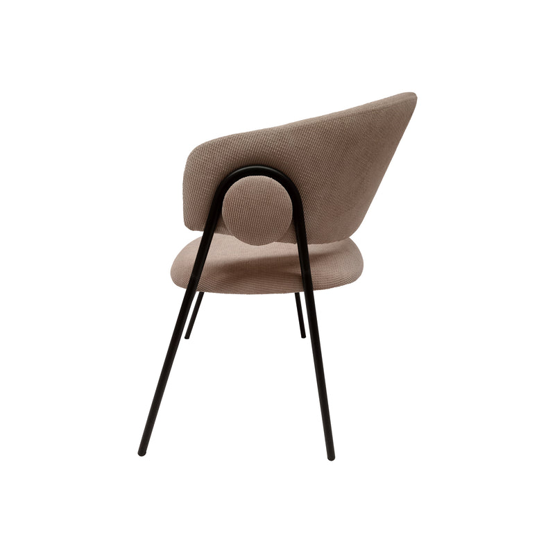 Cargue la imagen en el visor de la galería, Silla de Interior de Metal GERI Color Beige - 23063108