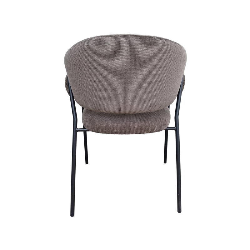 Cargue la imagen en el visor de la galería, Silla de Interior Geri 23063108-NE color Café - 23063108-NE