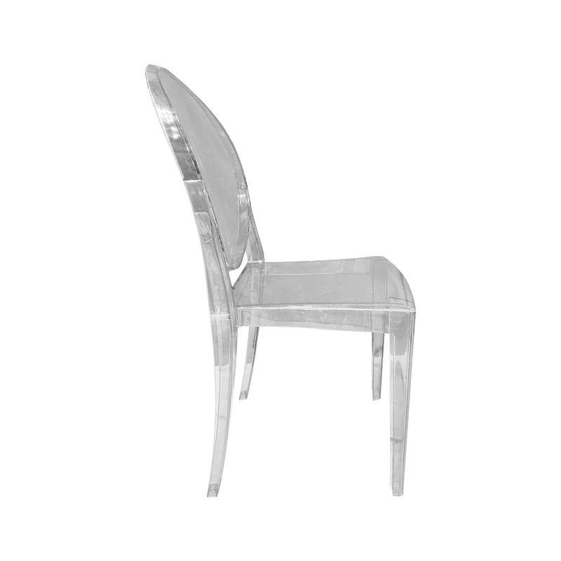 Cargue la imagen en el visor de la galería, Silla para Exterior e Interior de Resina Color Transparente GHOST PC29 - BD55C