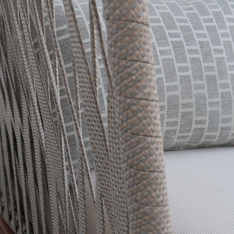 Cargue la imagen en el visor de la galería, Set Giuseppe de 6 pz color Natural - GIU