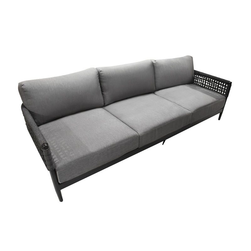 Cargue la imagen en el visor de la galería, Sofá Triple Hampton color Carbon - GL3A-6083-23SQKD