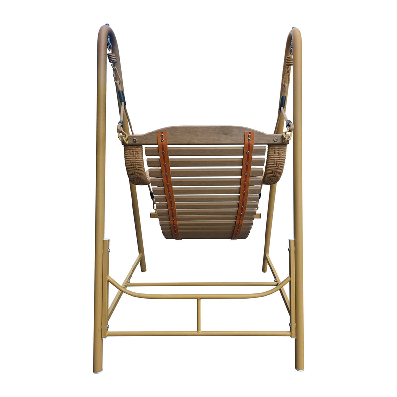 Cargue la imagen en el visor de la galería, Columpio de Madera para interior o exterior HANGING - Y9221-BEIGE