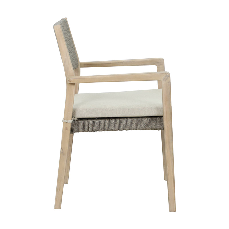 Cargue la imagen en el visor de la galería, Silla de madera para exterior e interior Harmony color natural - HUC40808