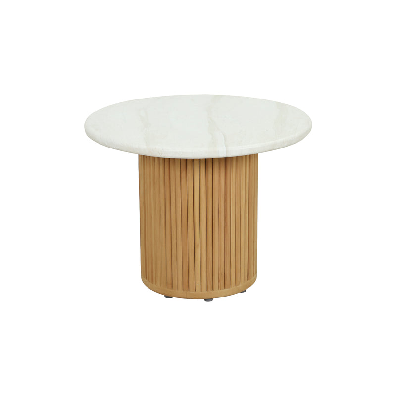 Load image into Gallery viewer, Bistro table dia. 60cm Hazel wood, Natural color - HUC28631