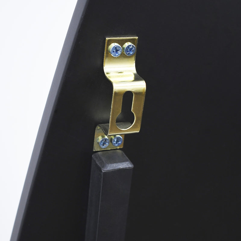 Cargue la imagen en el visor de la galería, Espejo decorativo Heli color negro 1.6M x 77 cms - heli