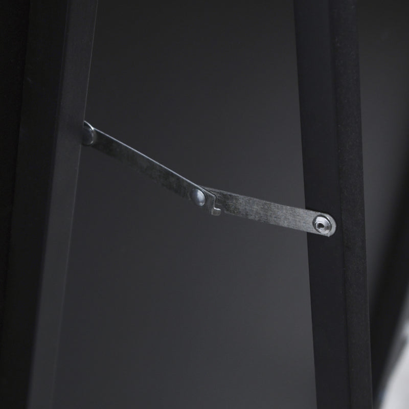 Cargue la imagen en el visor de la galería, Espejo decorativo Heli color negro 1.6M x 77 cms - heli