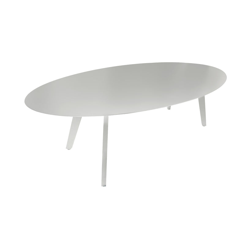 Cargue la imagen en el visor de la galería, Mesa de comedor Alum Blanca Herclion 2.5*1.2 M - STD19912-WH