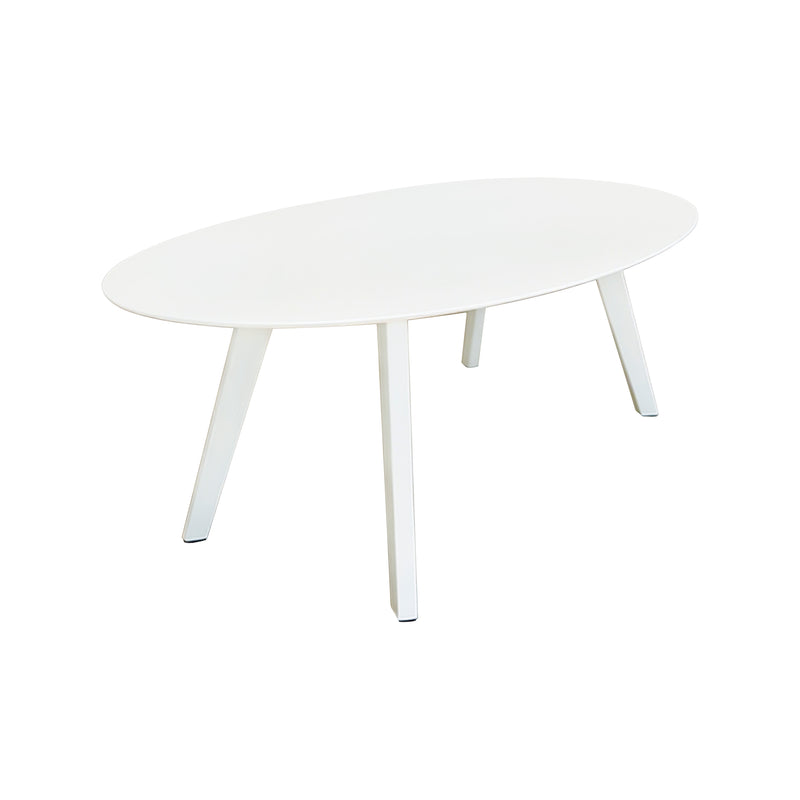 Cargue la imagen en el visor de la galería, Mesa de comedor Alum Blanca Herclion 2.5*1.2 M - STD19912-WH