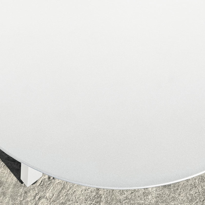 Cargue la imagen en el visor de la galería, Mesa de comedor Alum Blanca Herclion 2.5*1.2 M - STD19912-WH