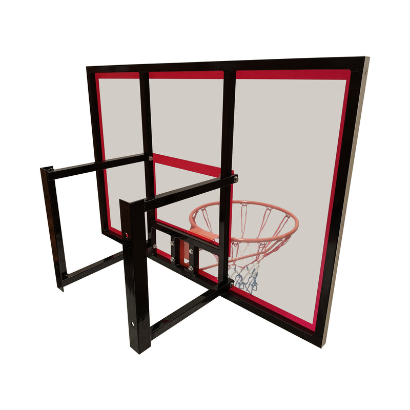 Cargue la imagen en el visor de la galería, Tablero de Basketball Hops color Negro con Rojo Kobi HMG01 Para Pared - HMG01