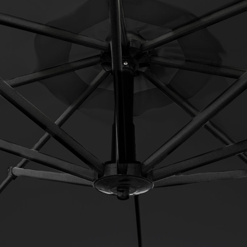 Cargue la imagen en el visor de la galería, Sombrilla Lateral Home para Exterior o Interior Color Carbon - UM22-CH