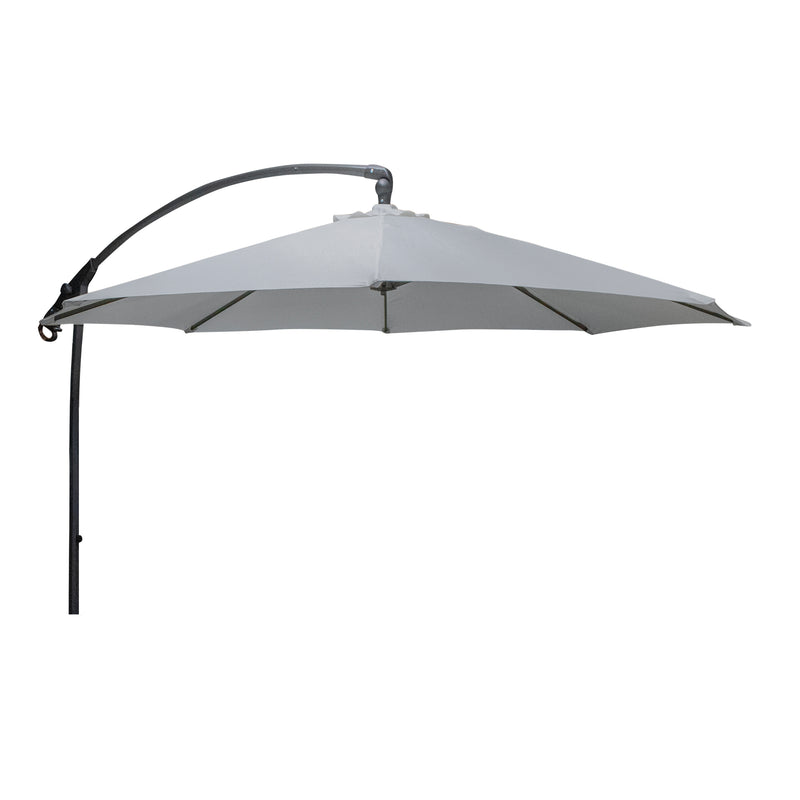 Cargue la imagen en el visor de la galería, Sombrilla Lateral Home para Exterior o Interior Color gris claro