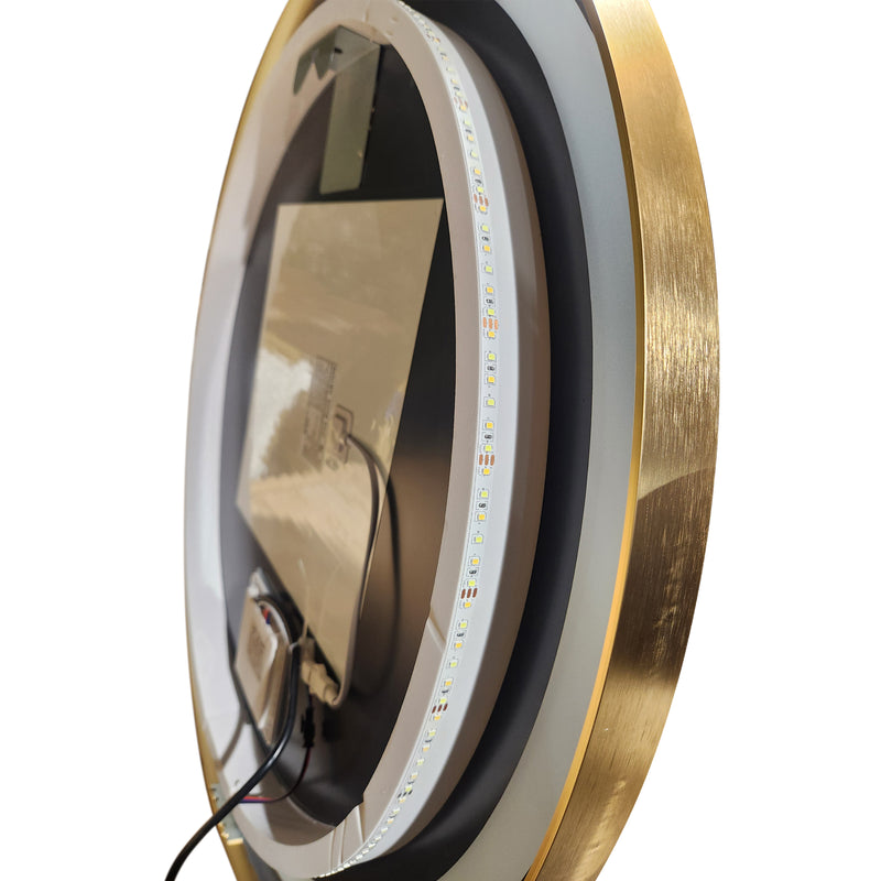 Cargue la imagen en el visor de la galería, Espejo decorativo Idola-Led 70x70 - IDOLALED70X70