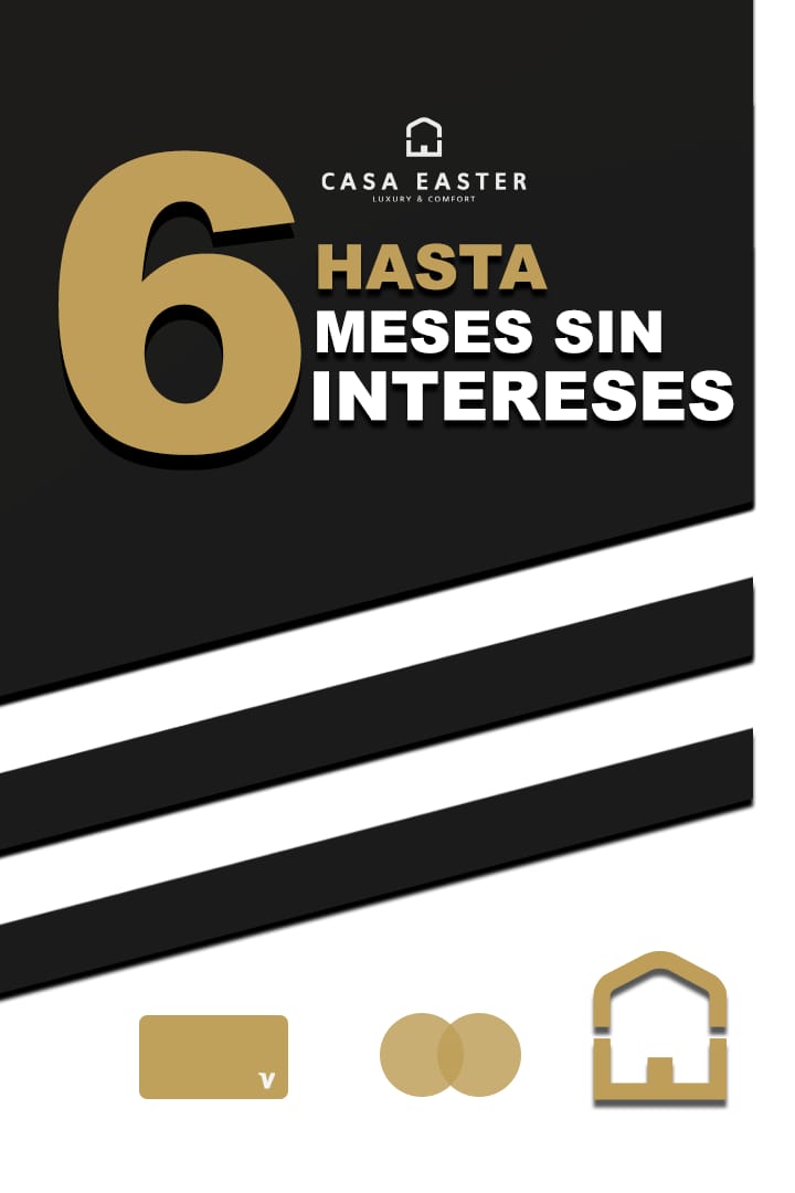 Hasta 6 meses sin intereses