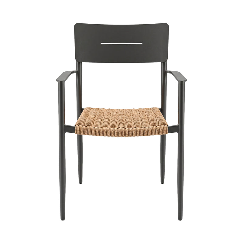 Load image into Gallery viewer, Marta aluminum chair, brown color - GL3A610929