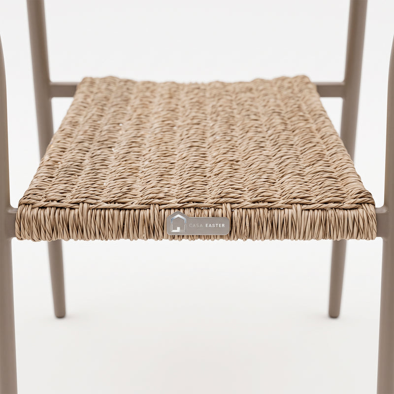 Load image into Gallery viewer, Marta aluminum chair, brown color - GL3A610929