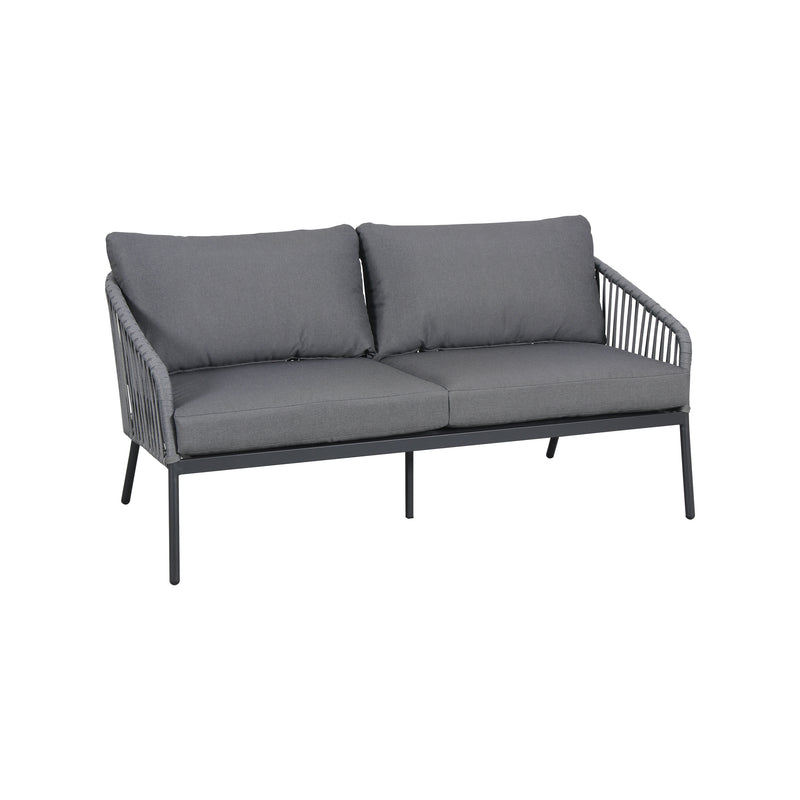 Cargue la imagen en el visor de la galería, Sillon Doble Java Color Carbon - GLA6241422 CasaEaster