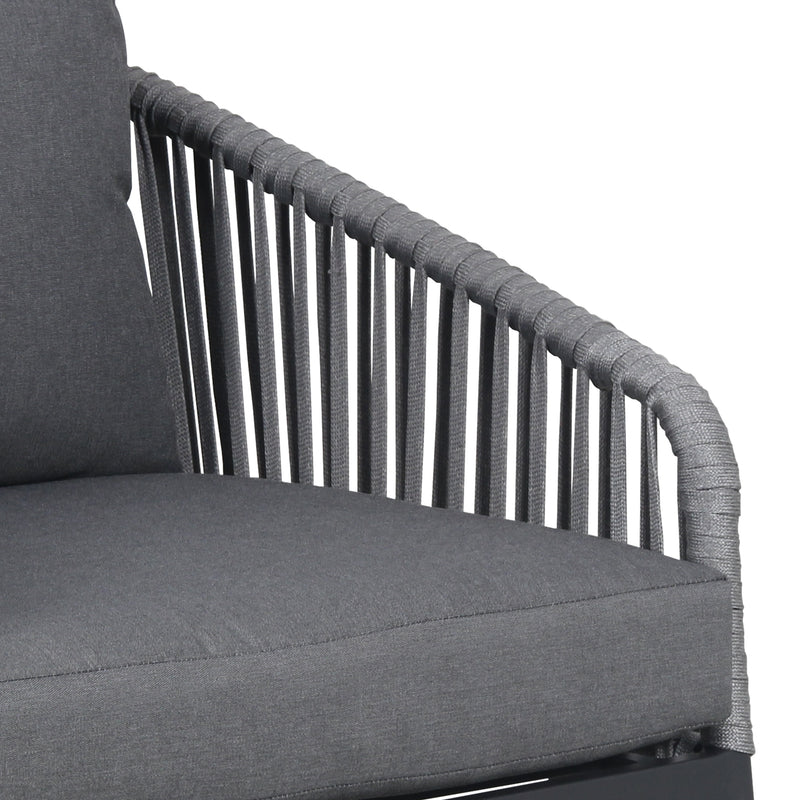 Cargue la imagen en el visor de la galería, Sillon Java Color Carbon Individual - GLA6241421 CasaEaster