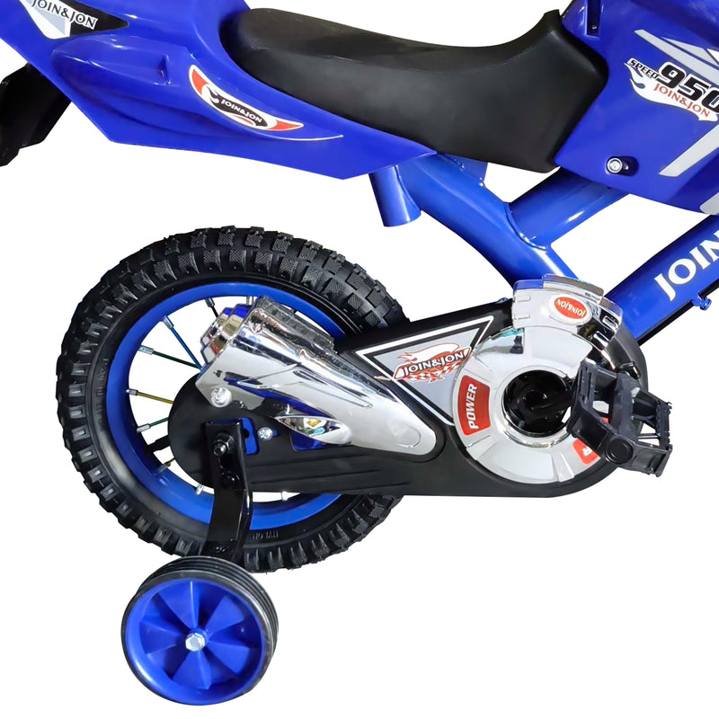 Cargue la imagen en el visor de la galería, Bicicleta de 12" JC02 color AZUL - JC0212-AZ