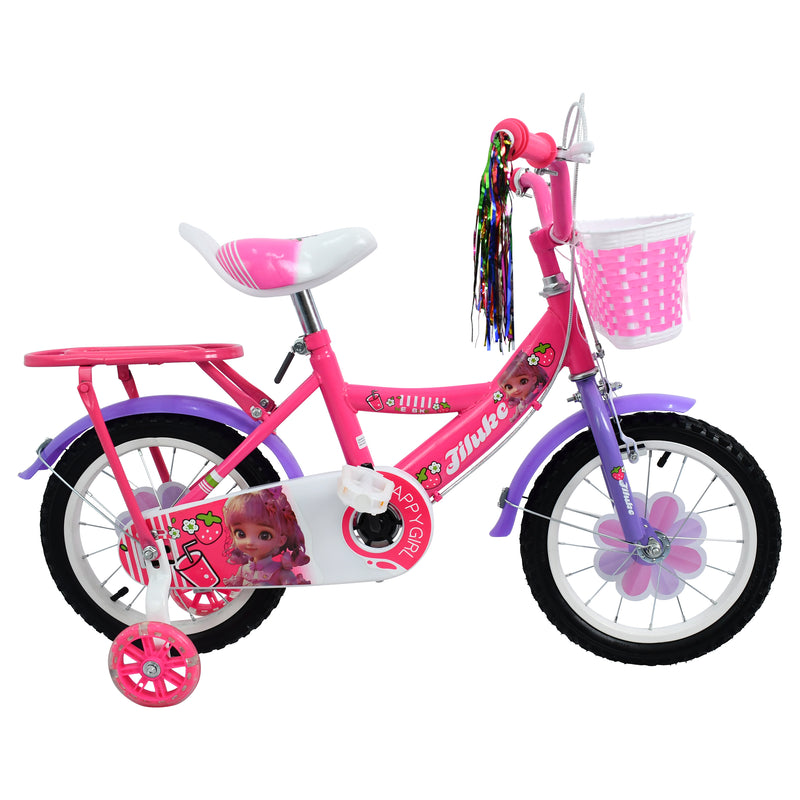 Cargue la imagen en el visor de la galería, Bicicleta Infantil de 12" JCC44-12 color Fucsia - JCC44-12-FUC