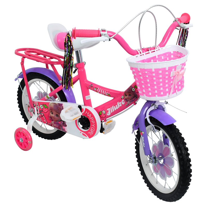 Cargue la imagen en el visor de la galería, Bicicleta Infantil de 12" JCC44-12 color Fucsia - JCC44-12-FUC