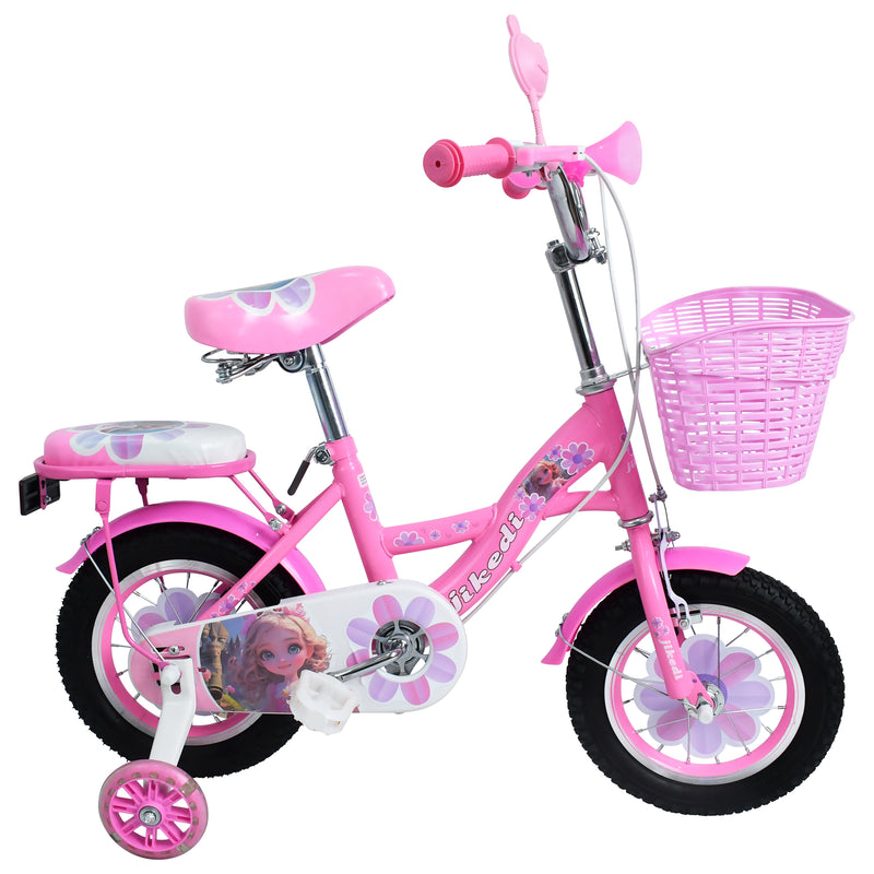 Cargue la imagen en el visor de la galería, Bicicleta Infantil de 12" JCN77-12 color Rosa - JCN7712-ROS