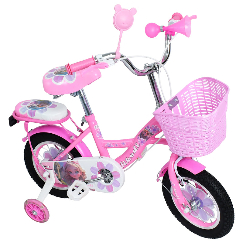 Cargue la imagen en el visor de la galería, Bicicleta Infantil de 12" JCN77-12 color Rosa - JCN7712-ROS