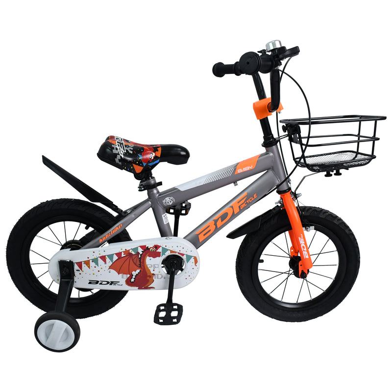 Cargue la imagen en el visor de la galería, Bicicleta Infantil de 14" JMBDF85-14 color Gris - JMBDF8514-GR