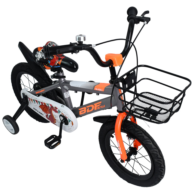 Cargue la imagen en el visor de la galería, Bicicleta Infantil de 14" JMBDF85-14 color Gris - JMBDF8514-GR