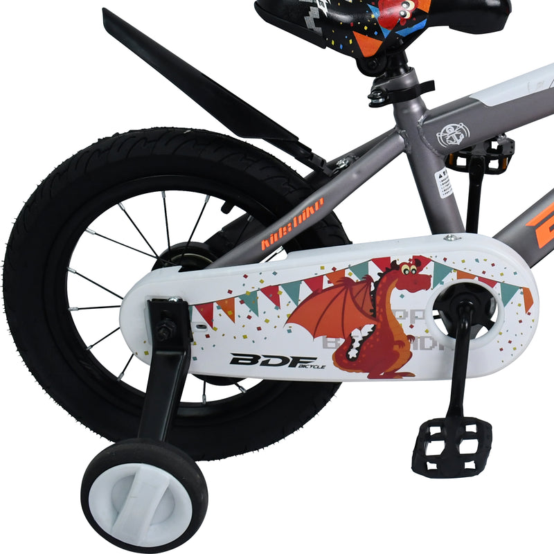 Cargue la imagen en el visor de la galería, Bicicleta Infantil de 14" JMBDF85-14 color Gris - JMBDF8514-GR