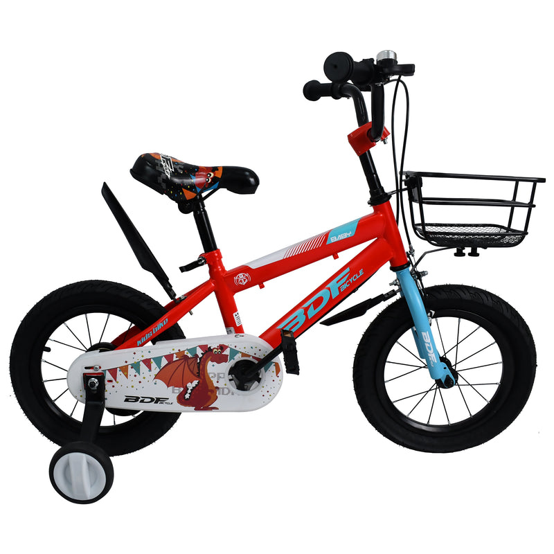 Cargue la imagen en el visor de la galería, Bicicleta Infantil de 14" JMBDF85-14 color Rojo - JMBDF8514-RO