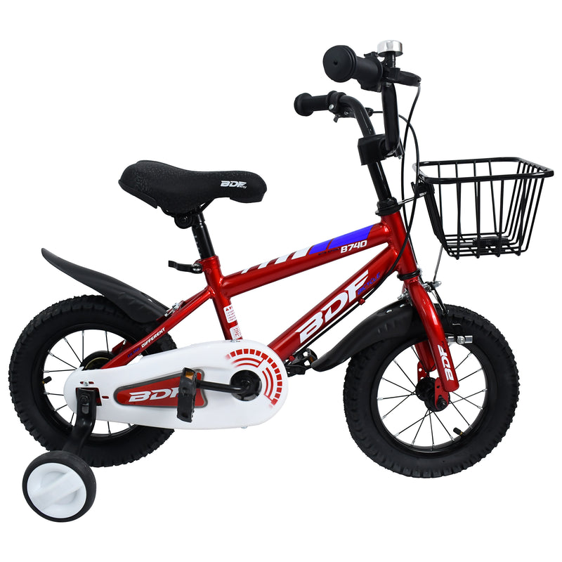 Cargue la imagen en el visor de la galería, Bicicleta Infantil de 12" JMBDF86-12 color Rojo - JMBDF8612-RO