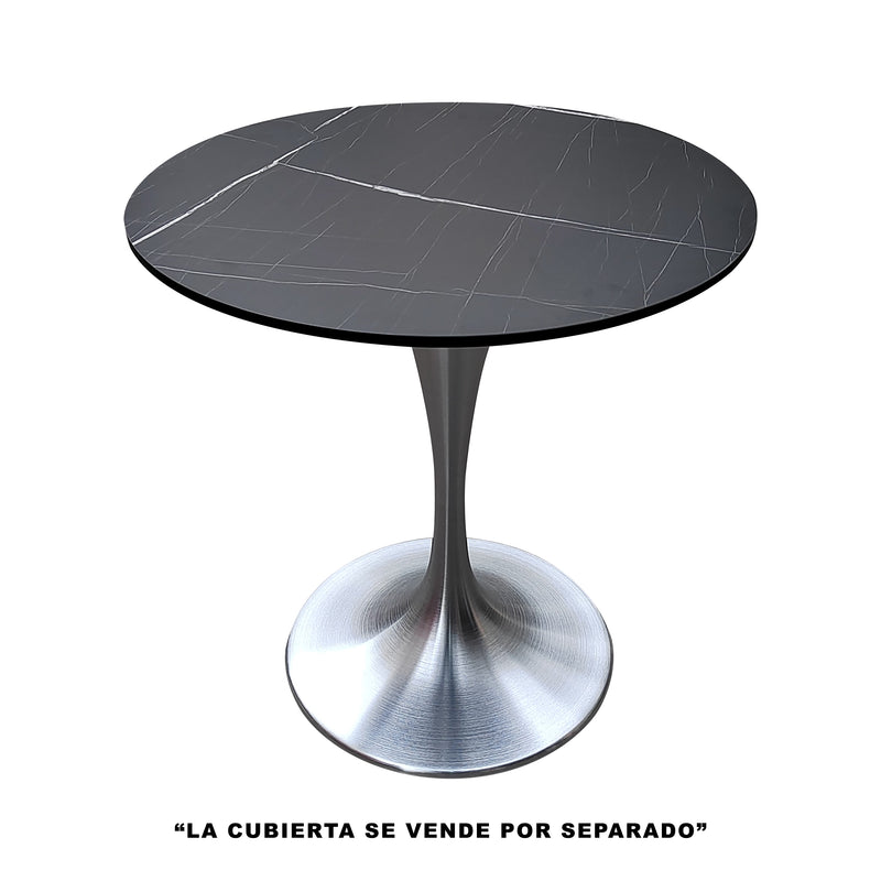 Cargue la imagen en el visor de la galería, Base para Cubierta de Mesa de Aluminio color Plateada-JOJOI - HYLB012-SL