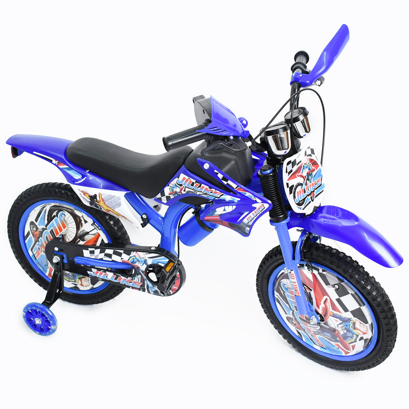 Cargue la imagen en el visor de la galería, Bicicleta Infantil de 12" JQ12-12 color Azul - JQ1212-AZ