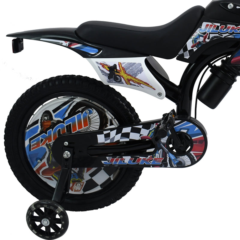 Cargue la imagen en el visor de la galería, Bicicleta Infantil de 12" JQ12-12 color Negro - JQ1212-NE