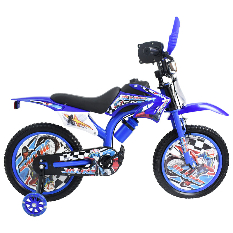 Cargue la imagen en el visor de la galería, Bicicleta Infantil de 16" JQ12-16 color Azul - JQ1216-AZ