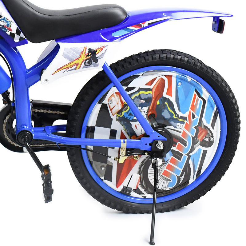 Cargue la imagen en el visor de la galería, Bicicleta Infantil de 20" JQ12-20 color Azul - JQ1220-AZ