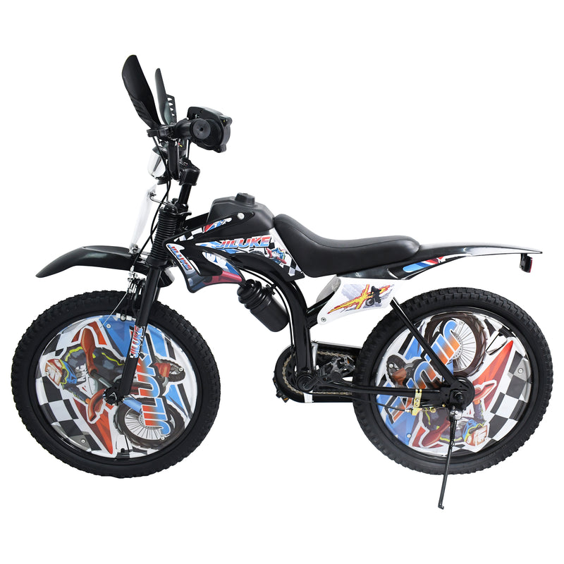Cargue la imagen en el visor de la galería, Bicicleta Infantil de 20" JQ12-20 color Negro - JQ1220-NE