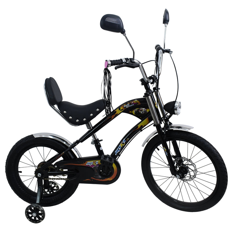 Cargue la imagen en el visor de la galería, Bicicleta Infantil de 16" JQ22-16 color Negro - JQ2216-NE