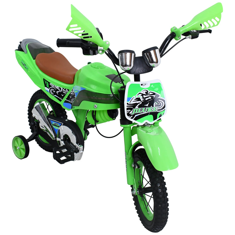 Cargue la imagen en el visor de la galería, Bicicleta Infantil de 12" JQ33-12 color Verde - JQ3312-VE