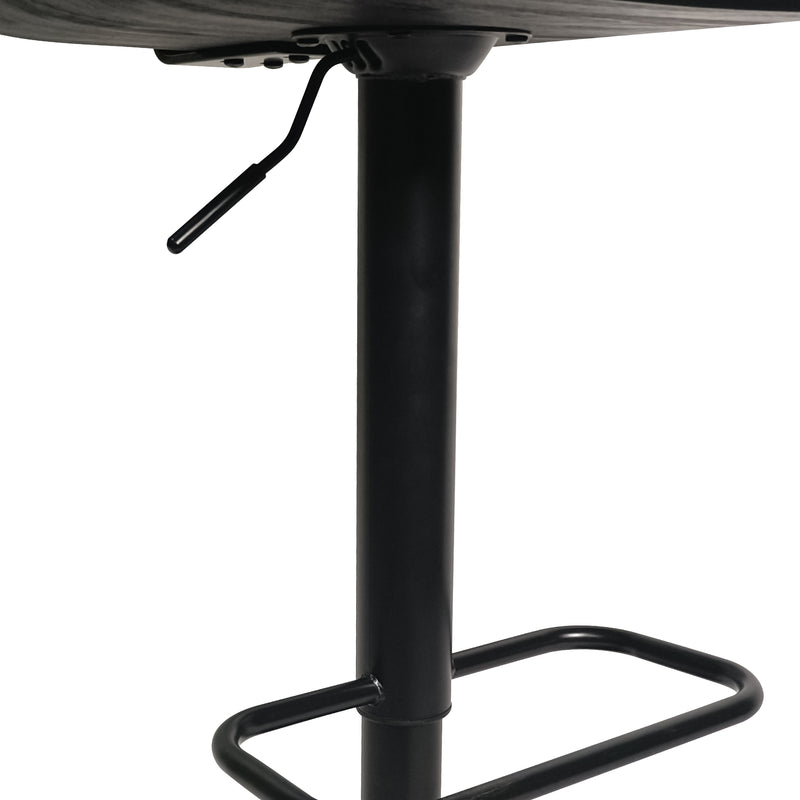 Cargue la imagen en el visor de la galería, Silla Alta de Barra JY1087-BLK para Interior Color Negro - JY1087-NE