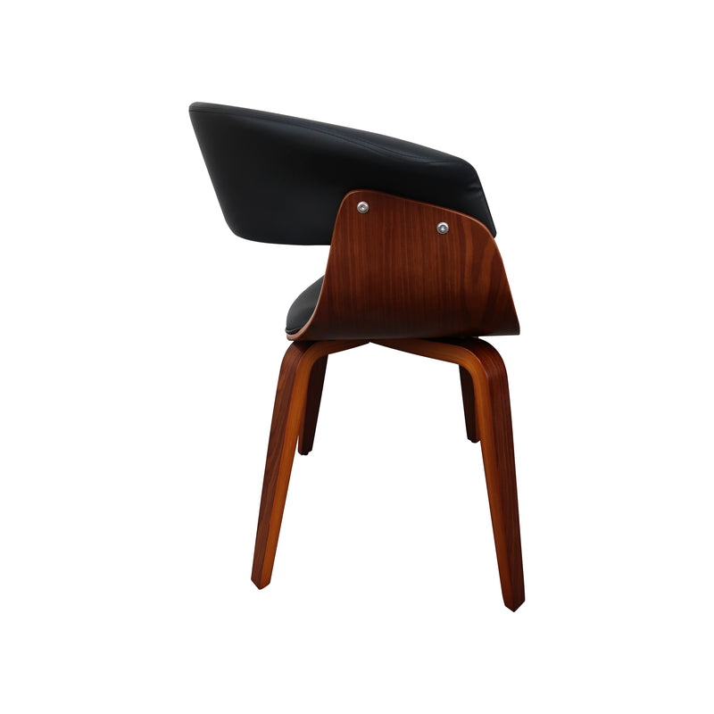 Cargue la imagen en el visor de la galería, Silla de Interior JY1651-M005 color negro&walnut - JY1651-M005 / 1026