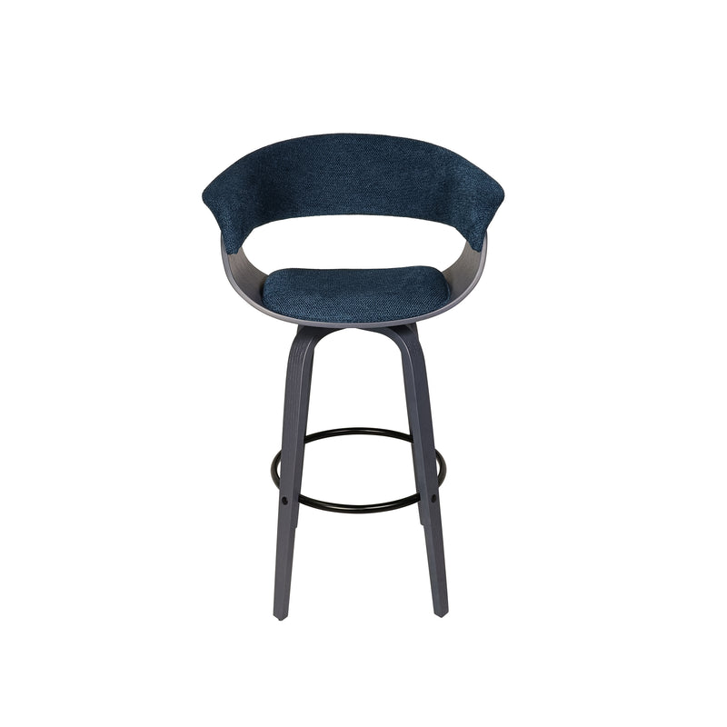 Cargue la imagen en el visor de la galería, Silla alta para Barra Agragon 79 color Azul - JY19531