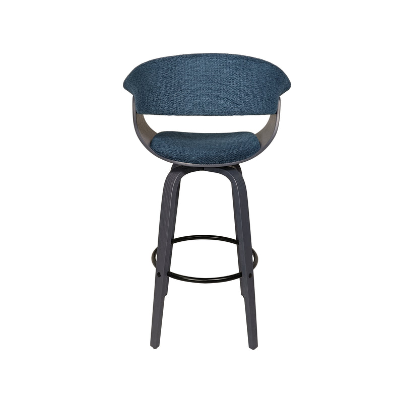 Cargue la imagen en el visor de la galería, Silla alta para Barra Agragon 79 color Azul - JY19531