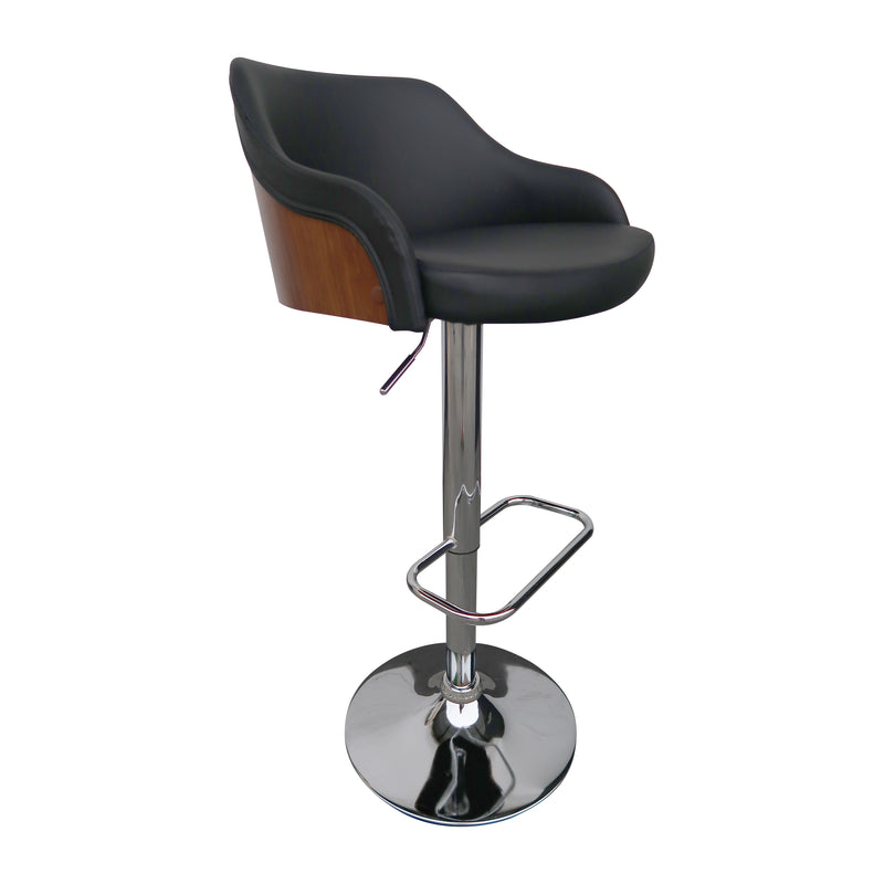 Cargue la imagen en el visor de la galería, Silla Alta de Barra para Interior Color Carbón&walnut JY2918 - JY2918 / 1018