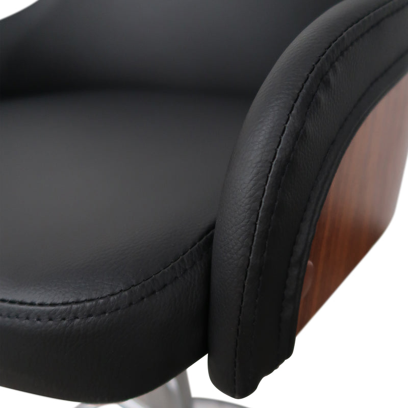 Cargue la imagen en el visor de la galería, Silla Alta de Barra para Interior Color Carbón&walnut JY2918 - JY2918 / 1018